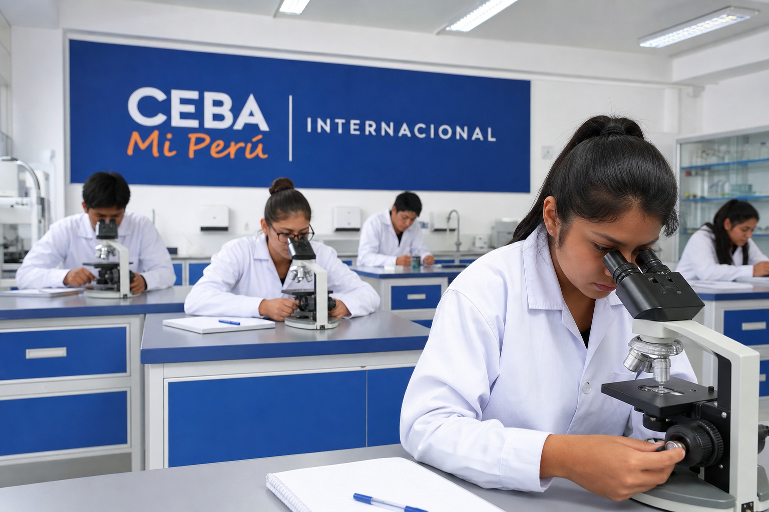 Laboratorio — CEBA Internacional Mi Perú