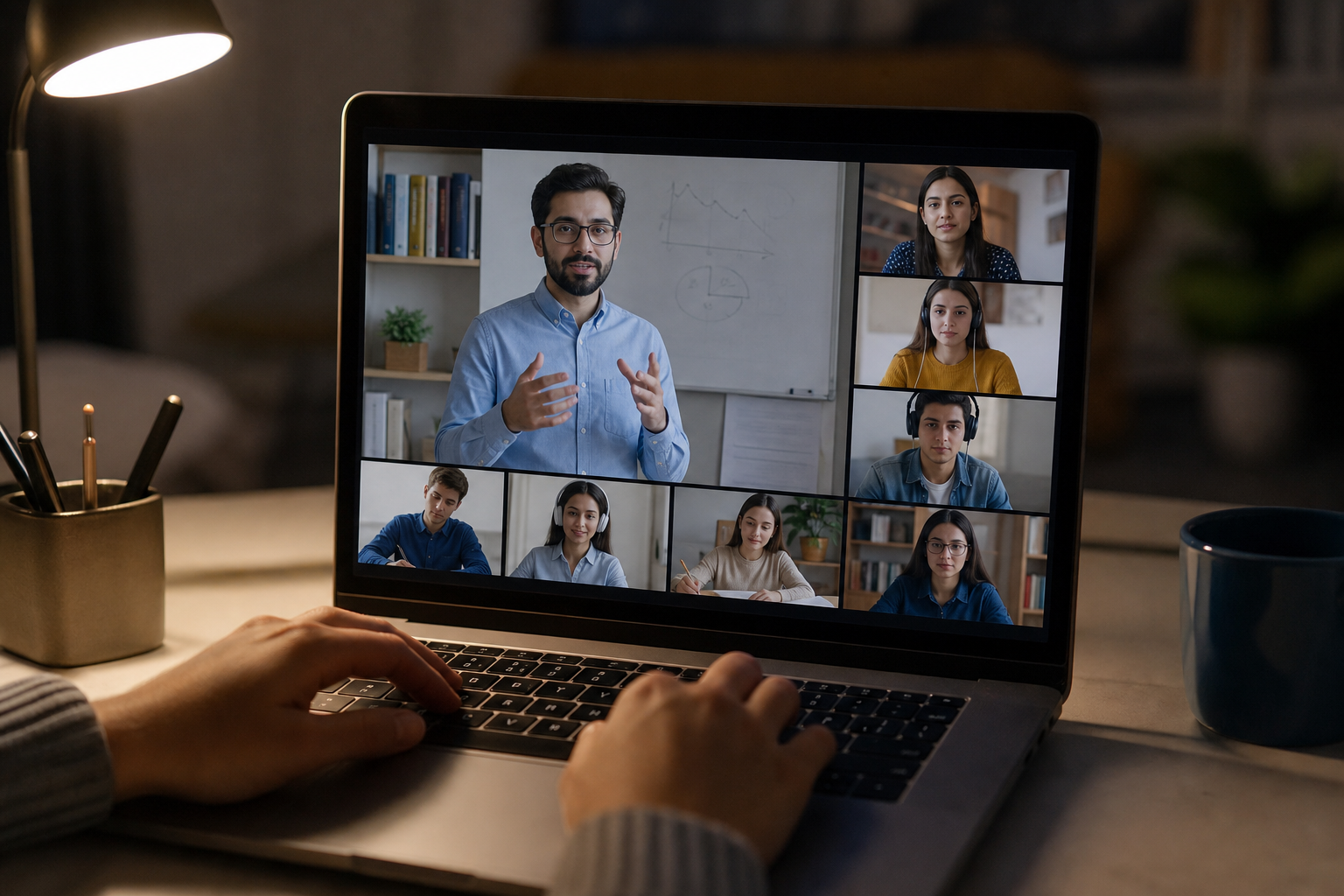 Sesión en vivo con docente — CEBA Internacional Mi Perú